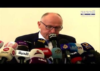 مؤتمر صحفي للسفير الأوكراني في لبنان إيغور اوستاش تطرق فيه الى الوضع الحالي لاوكرانيا والتطورات الاخيرة